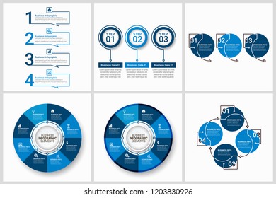 Modern Infographics Template Set