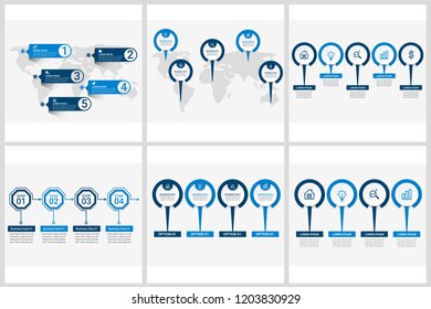 Modern Infographics Template Set