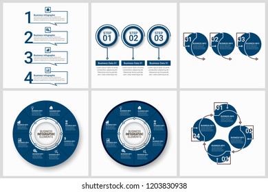 Modern Infographics Template Set