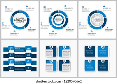 Modern Infographics Template Set