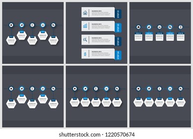 Modern Infographics Template Set