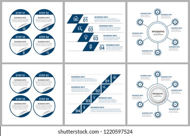 Modern Infographics Template Set