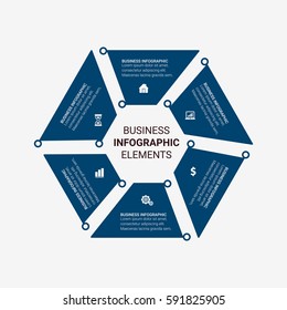 Modern Infographics Template. Vector