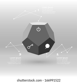 modern infographics template, vector illustration.