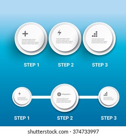 modern  infographics timeline Design template