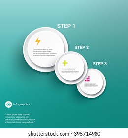 modern infographics timeline Design template