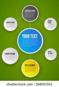 Modern infographics vector  design layout, vector