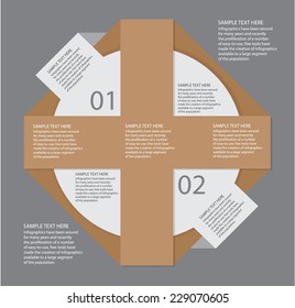 Modern infographics. Vector illustration. 
