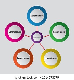 Modern Infographics Vectors Template