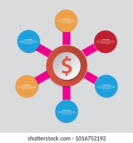 Modern Infographics Vectors Template