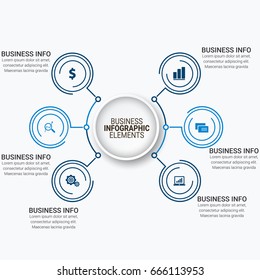 Modern Infographics Vectors Template