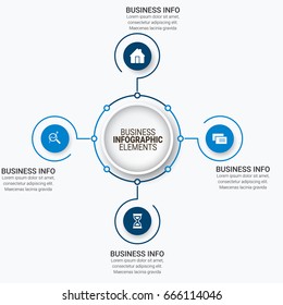 Modern Infographics Vectors Template