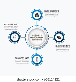 Modern Infographics Vectors Template