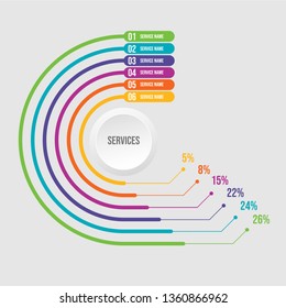 Modern Inforgraphic design