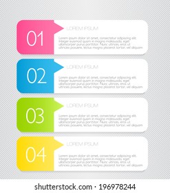 Modern inforgraphic template. Can be used for banners, website templates and designs, infographic posters, brochures, ads, presentations, business, education designs.