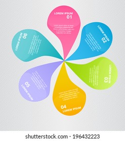 Modern inforgraphics template. Can be used for banners, website templates and designs, infographic posters, brochures, ads, presentations, business, education design