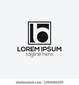 Modern initial B letter logo design concept isolated vector template illustration for business and company
