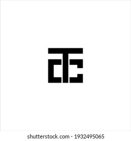 Modern Initial CT Logo,TC vector Design Illusutration