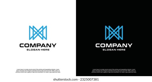Modern Initial Latter Business Logo Design