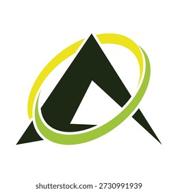 Letra inicial moderna Un logotipo de icono con estilo minimalista limpio. Perfecto para branding, íconos de App, identidad de negocios, encabezados de Sitios web, redes sociales e imágenes de marketing digital.