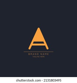 Modern initial letter A logo icon