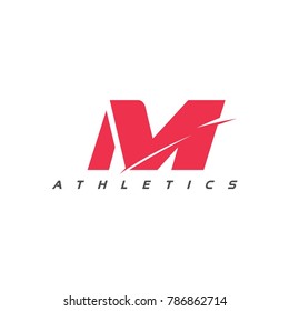 Modern Initial Letter M Logo