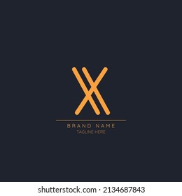 Modern Anfangsbuchstaben X Logo Symbol
