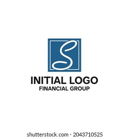 modern initial logo design for your company