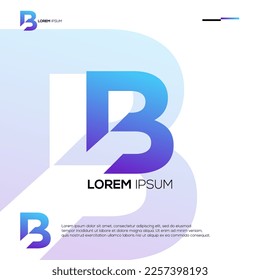 Modern Initials B Logo Design Ideas