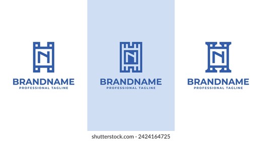 Modern Initials HN Logo, suitable for business with HN or NH initials