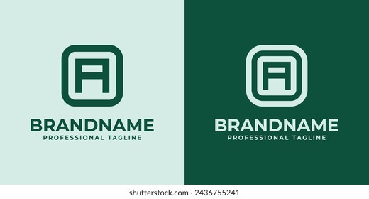 Modern Initials OA Logo, suitable for business with OA or AO initials