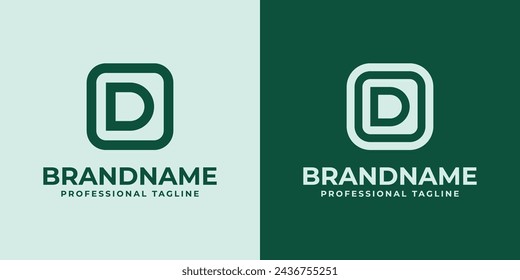 Logotipo de OD de las iniciales modernas, conveniente para el negocio con las iniciales de OD o DO