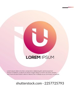 Modern Initials U Logo Design Ideas