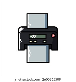 A modern inkjet printer with high-resolution printing capabilities.