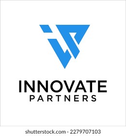 logotipo de texto de innovación moderna, sencillo