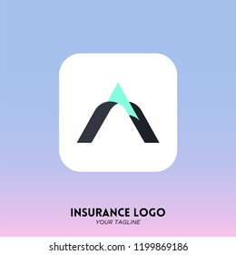 Modern Insurance Logo Design Template