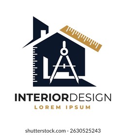 Un logotipo de diseño interior moderno