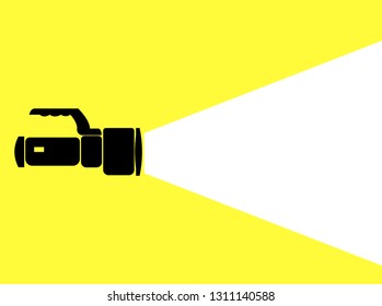 Modern interior.Vector Isolated Lamp.Lamp bulb Icon.