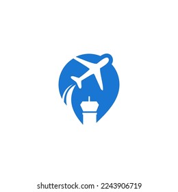 modern international airport logo suitable for company