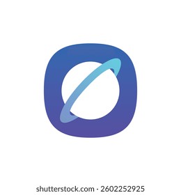Modern internet  icon. New icons for ONE UI 7.
