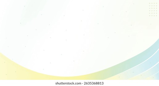 Modern Islamic Abstract Background with Colorful Curved Layers and Geometric Ornamentation in Soft Pastel Tones