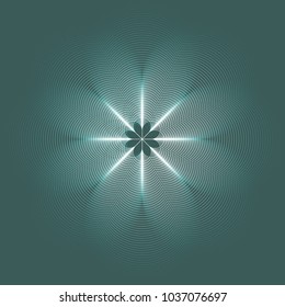 modern Islamic background - vector with Green color