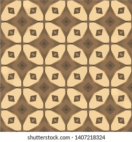 Modern Islamic geometric ornament. Seamless pattern illustration for design for wrapping paper, wallpaper, carpet, and textile.