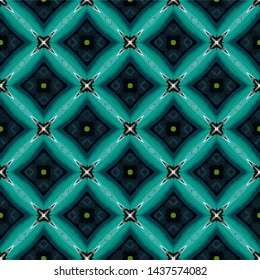 Modern Islamic geometric ornament. Seamless pattern illustration for design wrapping paper, wallpaper, carpet, and textile