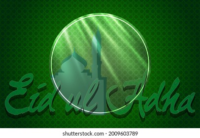 Modern Islamic holiday banner, suitable for Ramadan, Raya Hari, Eid al Adha. 