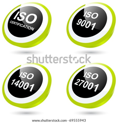 modern iso sign collection