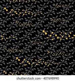 Modern japanese background.Seamless pattern.Vector.