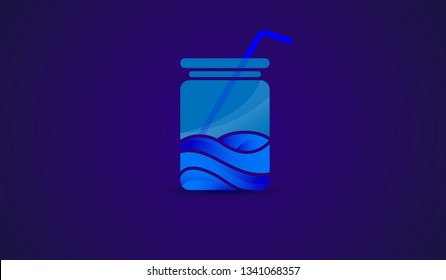 Modern jar design.