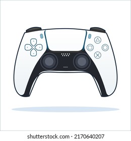 Modern joystick or gamepad vector illustration 