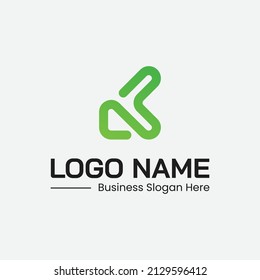 Modern K Letter Logo Design k Lettering Logo Template